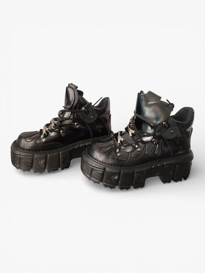 Dark Rock Platform Dad Shoes