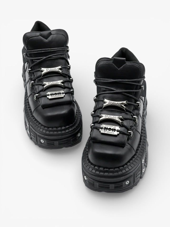 Punk Platform Ankle Sneakers