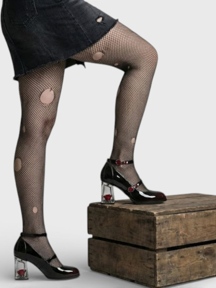 Gothic Rose Mary Jane Heels