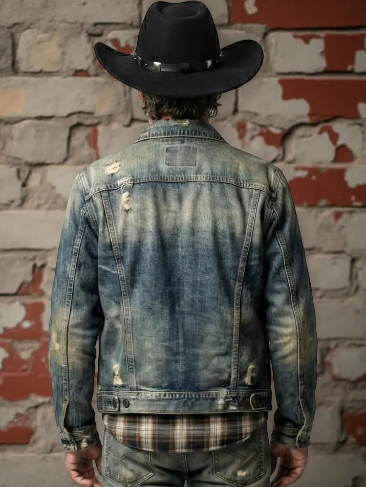 Winter Belt-Trim Western Fedora Hat