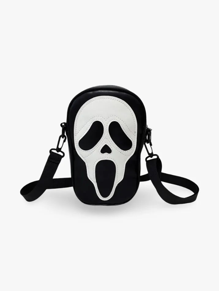 Halloween Ghost Skull Crossbody Bag