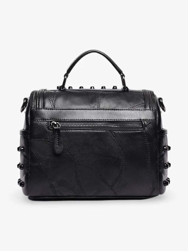 Luxury Sheepskin Leather Shoulder Bag