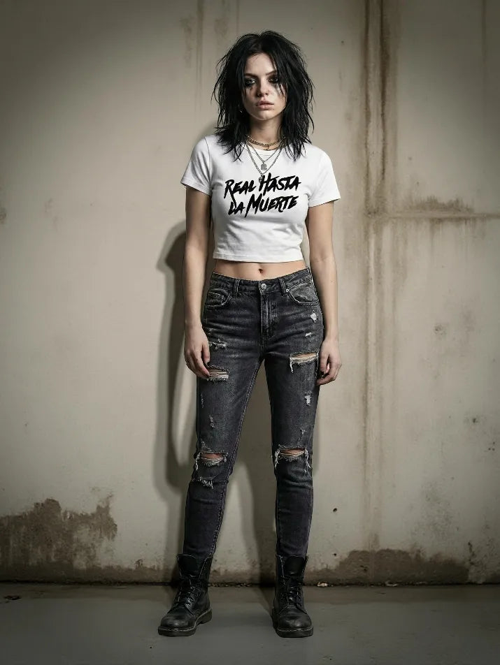 Fairycore Cyber Crop Tee