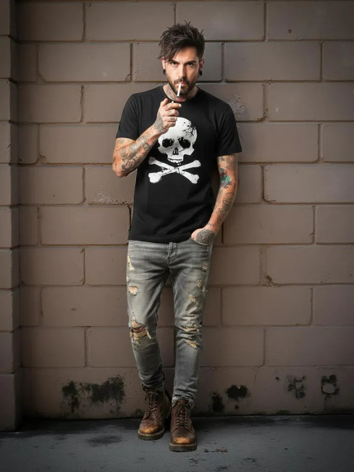 Pirate Skull & Crossbones Street Tee