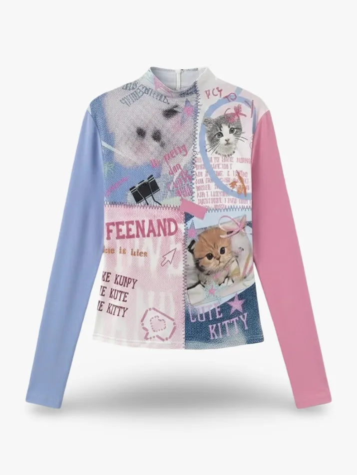 Vintage Stitch Long Sleeve Tee