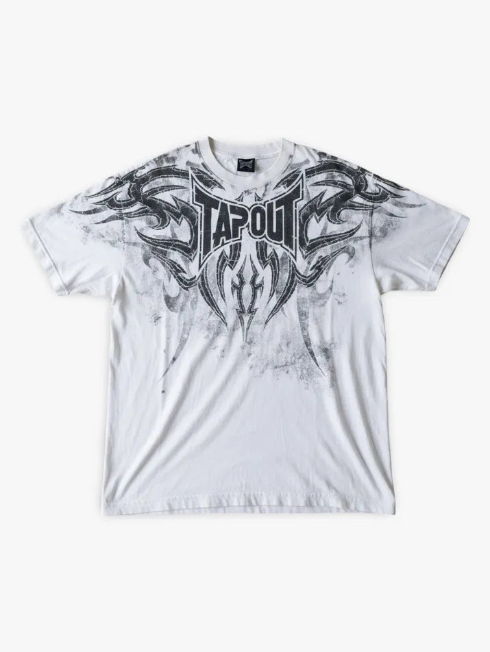 Retro Goth Skull Cross Tee