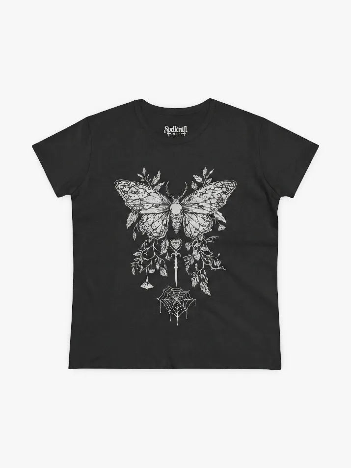 Butterfly Goth Graphic Tee