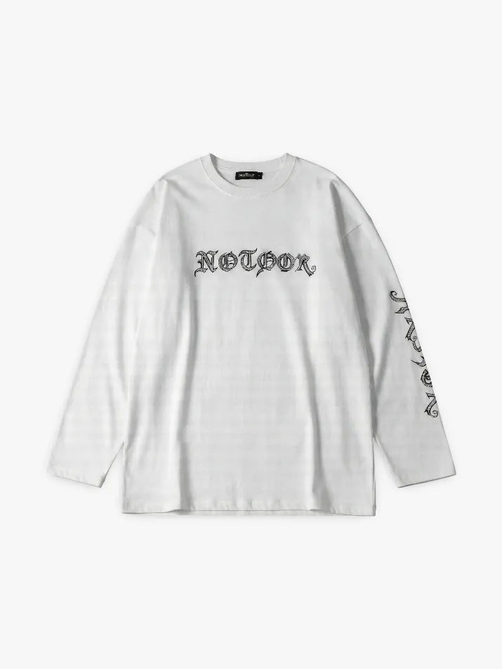 Gothic Graphic Long Sleeve Tee