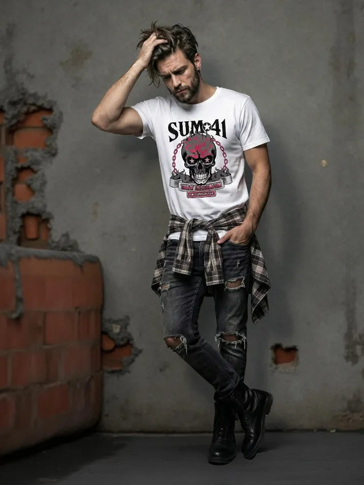 Sum 41 Tour Graphic Street Tee