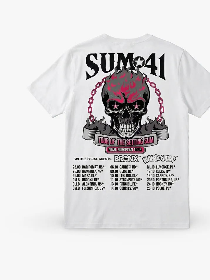 Sum 41 Tour Graphic Street Tee