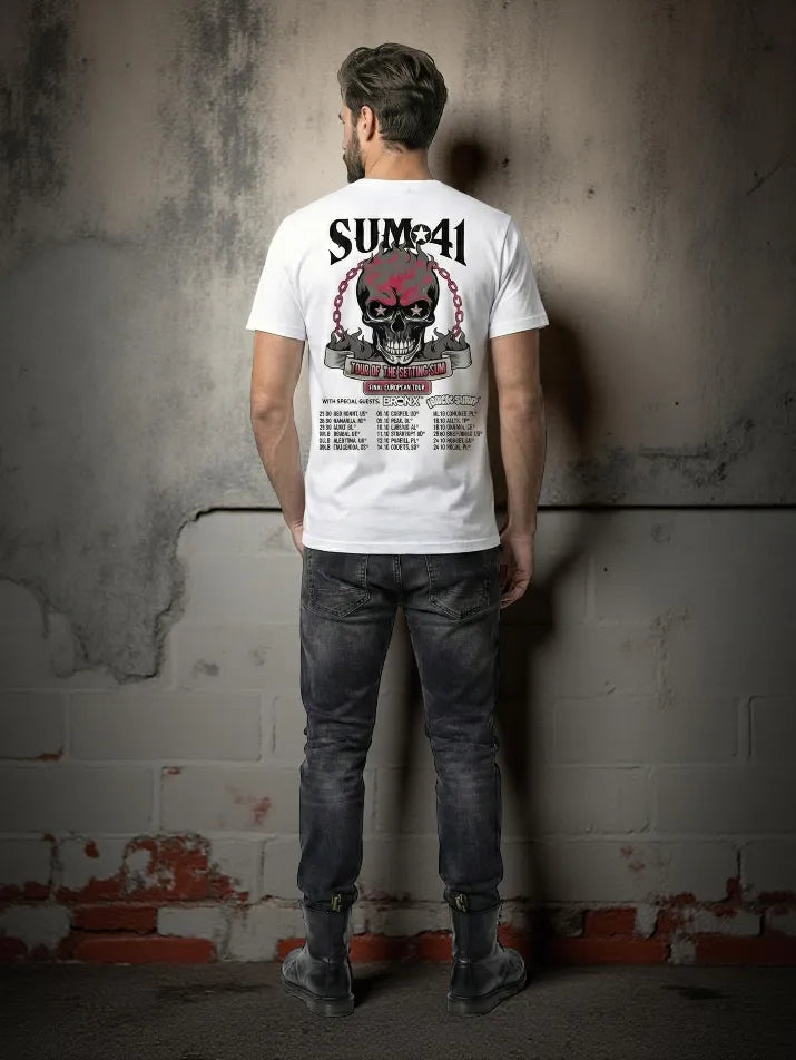 Sum 41 Tour Graphic Street Tee